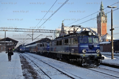 Gdansk. Dworzec Glowny PKP. Strajk kolejarzy.
25.01.2013
fot....