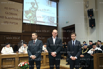 Uroczyste posiedzenie Senatu Politechniki Gdanskiej....