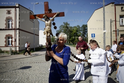 Procesja Bozego Ciala w gdanskiej dzielnicy Letnica.
30.05.2013
fot....