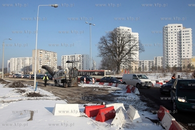 Budowa linii tramwajowej wzdluz ul. Rakoczego na gdanskiej...