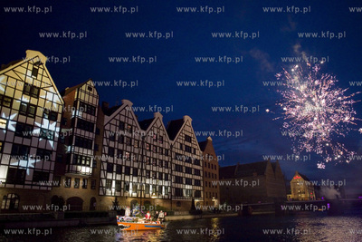 Gdansk. Przywitanie Swietego Mikolaja, parada zaczarowanego...