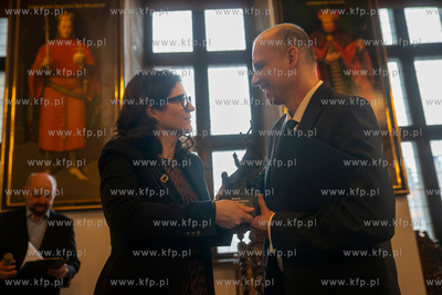 Ratusz Głównego Miasta. Wręczenie Nagrody Naukowej...