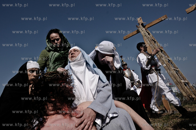 Wielki Piatek. Misterium Meki Panskiej na ulicach Gdanska....