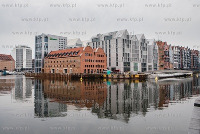Gdańsk, Wyspa Spichrzów. 2.03.2020 / fot. Anna Rezulak...