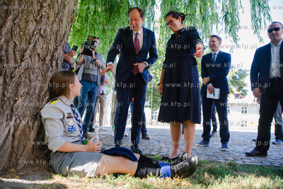 Wizyta w Gdańsku Marka Brzezińskiego, ambasadora...