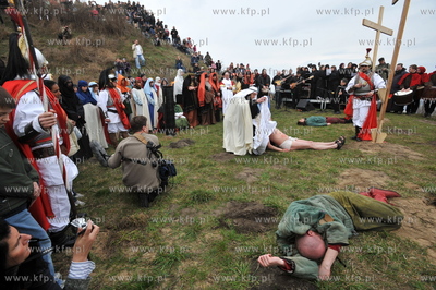 Wielki Piatek. Misterium Meki Panskiej na ulicach Gdanska....