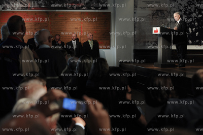 Gdansk. stocznia Gdanska. Historyczna sala BHP. Spotkanie...