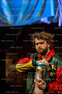Gdansk. Teatr Wybrzeze. Proba medialna spektaktu pt....