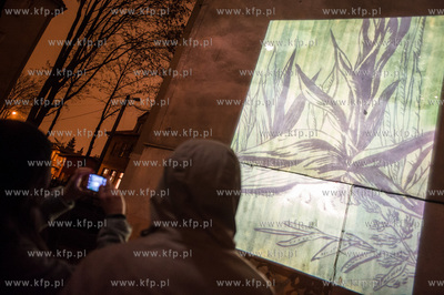 Gdansk. Wrzeszcz. Festiwal artystycznych instalacji...