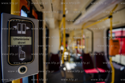 Gdansk. Wrzeszcz. Zajezdnia tramwajowa Zakladu Komunikacji...