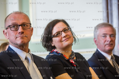 Gdansk. Nowy Ratusz. XXIII Sesja Rady Miasta Gdanska....