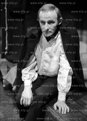 Aktor Teatru Wybrzeze Henryk Bista. 
31.10.1979
5pazdziernik79_z.kosycarz_p49
Fot....