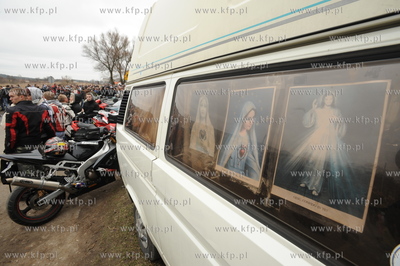 Sobowidz. Rozpoczecie sezonu motocyklowego Jajcarnia...