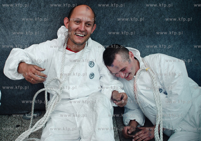 Jedna z atrakcji Jarmarku sw. Dominika byl chrzest...