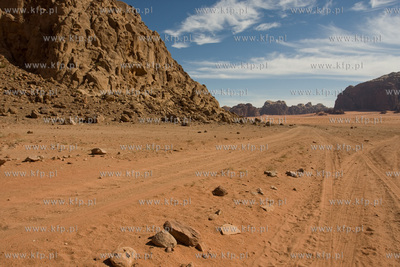 Wadi Rum Jordania NZ Pustynia Wadi Rum. 04.11.2009...