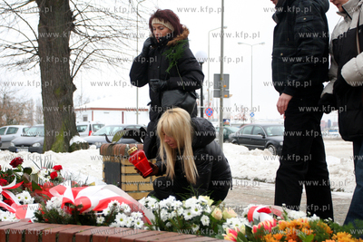 Swinoujscie. 17. rocznica zatoniecia promu Jan Heweliusz....