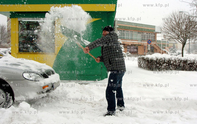 Slupsk zasypany sniegiem.
29.01.2010 r.
Fot. Arturo...