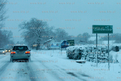 Slupsk - Ustka	 Zasniezona trasa Slupsk - Ustka (drogra...