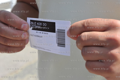 Molo w Sopocie. Wiceprezydent Sopotu Bartosz Piotrusiewicz...