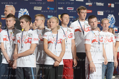 Gdynia. Hala widowiskowo - sportowa. Mistrzostwa Swiata...