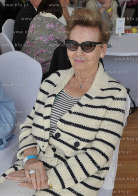 Sopot. Hipodrom. Zawody CSIO. Zaproszeni goscie. Nz...