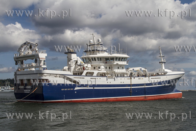 Statek rybacki Ocean Star, wybudowany w Stoczni Nauta...