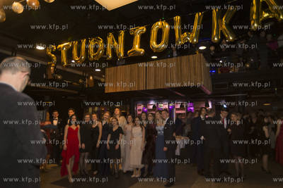 Gdańsk. Studniówka I LO w Starym Maneżu. 12.01.2019...