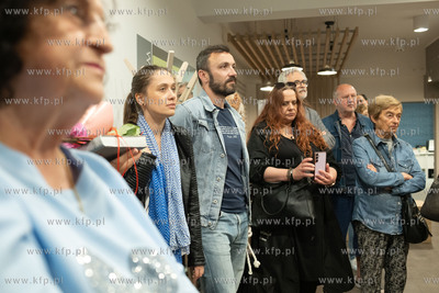 Gdansk 10.07.2025 Wernisaz wystawy Karoliny Misztal...