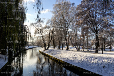 Rzeka Radunia w Pruszczu Gdańskim.
9.12.2022
fot....