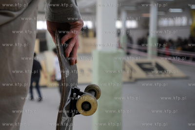 Gdansk. W jednej z hal na terenach byłej Stoczni Gdanskiej...