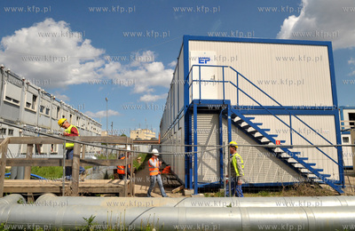 Ostatni etap prac na PGE ARENA w Gdansku, przed oddaniem...