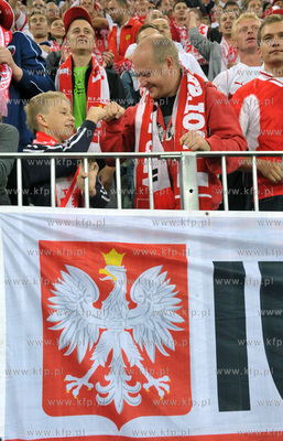 Gdansk. Stadion pilkarski PGE Arena. Mecz towarzyski...