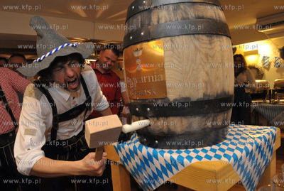 Swoeto piwa Oktoberfest 2013 w Brovarni Gdansk nalezacej...