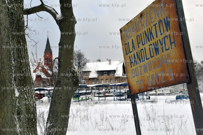 Kartuzy. Teren pomiedzy dworcem autobusowym, a dworcem...