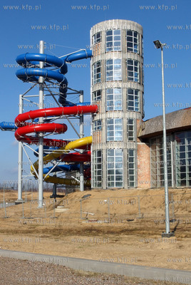 Slupsk. Budowa aquaparku. 22.02.2014 fot. Maciej Kosycarz...