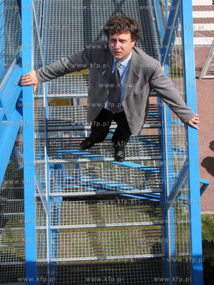 Prezydent miasta Sopotu Jacek Karnowski na terenie...