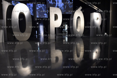 Prezentacja wystawy stałej Muzeum II Wojny Światowej...