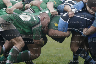 Sopot. Ekstraliga  rugby. Ogniwo Sopot vs. Lechia Gdansk.
06.11.2010
fot....