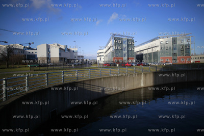 Gdansk. Uniwersytet Gdanski. Budynek wydzialu prawa...