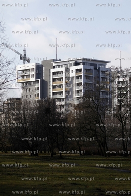 Gdansk Zaspa. Budowane osiedle Citi Park.
31.01.2013
fot....