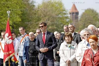Gdansk, Podwale Staromiejskie. Uroczystoci z okazji...