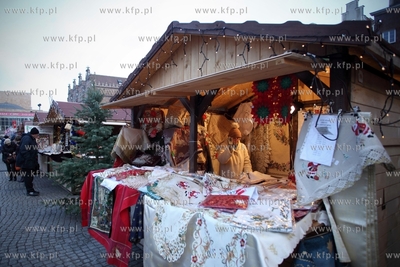 Jarmark Bozonarodzeniowy na Targu Weglowym w Gdansku.
11.12.2013
fot....