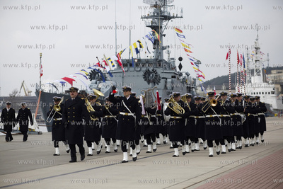 Gdynia Oksywie. Port Wojenny. Uroczystości z okazji...