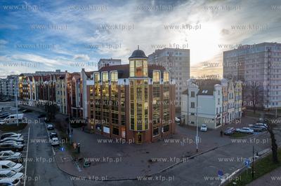 Tzw. "Złote" kamienice przy Długich Ogrodach W Gdańsku...