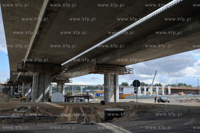 Gdansk. Budowa obwodnicy Poludniowej - wezla Lipce
02.09.2011
fot....