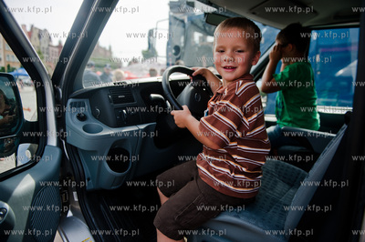 Gdansk. Targ Weglowy. Festyn Policyjny zorganizowany...