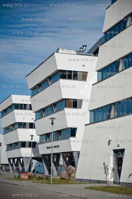 Gdansk. Nowo otwart wydzial Biologii Uniwersytetu Gdanskiego....