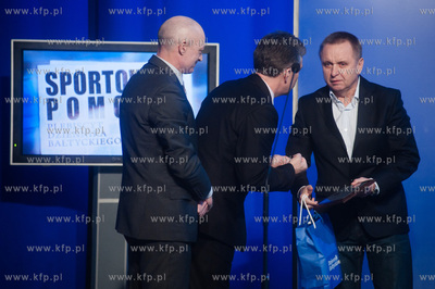 Gdansk. Stidio TVP Gdansk. Gala wreczenia nagrod w...