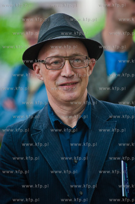 Gdansk. Placyk przy ul. Stajennej. Otwarcie wystawy...