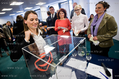 Gdansk. Manhattan. Wybory przewodniczacego Platformy...